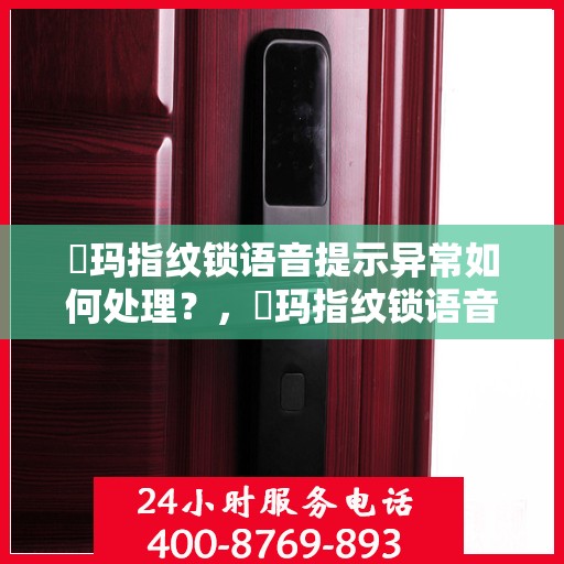 玥玛指纹锁语音提示异常如何处理？，玥玛指纹锁语音提示异常处理全攻略，快速解决，保障居家安全！